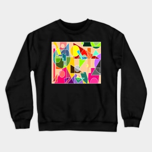 Geometrical shapes Crewneck Sweatshirt